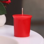 Набор свечей ароматических "Sweet Strawberry", сладкая земляника, 3 шт, 5х4,5 см - фото 9864239
