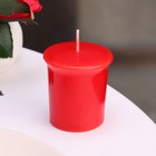 Набор свечей ароматических "Sweet Strawberry", сладкая земляника, 3 шт, 5х4,5 см - фото 9864240