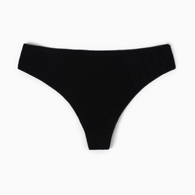 Трусы женские стринги Miss Beautiful, цвет черный, размер 46-50 (XL)