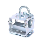 Поворотный хомут опорного колеса прицепа, r=48 мм, металл - Фото 1