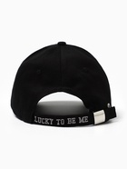 Кепка женская с вышивкой MIST Lucky, черный, р. 56-58 - Фото 5