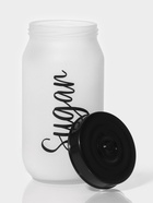 Банка для сыпучих продуктов Herevin Sugar, 1 л, стекло, белая - Фото 2