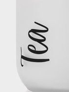 Банка для сыпучих продуктов Herevin Tea, 1 л, стекло, белая - Фото 3