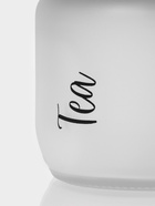 Банка для сыпучих Herevin Tea, 425 мл, стекло, белая - Фото 3