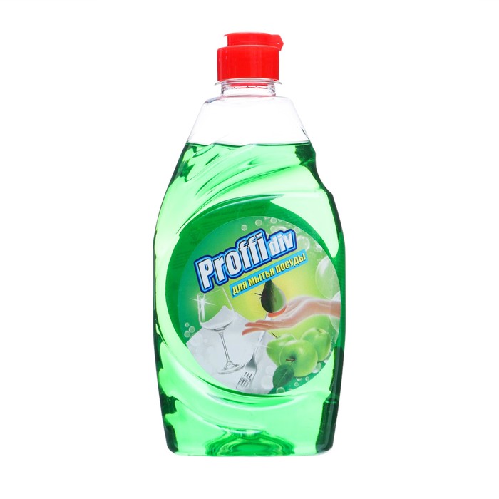 Средство для мытья посуды "Proffidiv", зеленое яблоко, 450 мл - Фото 1