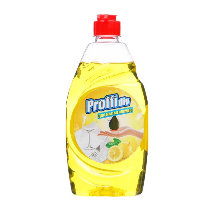 Средство для мытья посуды "Proffidiv", лимон, 450 мл - Фото 1