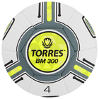 Мяч футбольный TORRES BM 300 F323654, TPU, машинная сшивка, 32 панели, р. 4 - фото 4451858