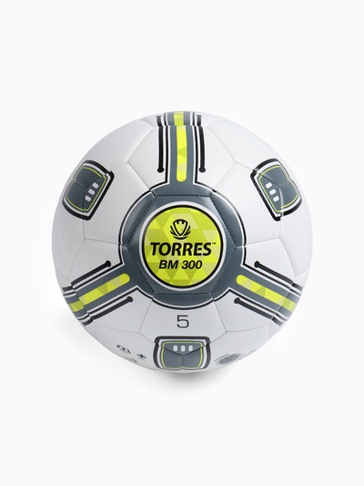 Футбольный мяч TORRES BM 300, F323655, машинная сшивка, 32 панели, р. 5, TPU