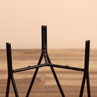 Кашпо на подставке "Бригс" металл (набор 2 шт), диаметр 24 и 21 см - Фото 7
