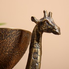 Блюдо "Жираф" алюминий 27х18х26 см - Фото 7