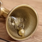 Колокольчик «Олень», 7.5×7.5×19 см, алюминий 9916700