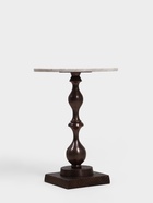 Стол кофейный, 41×41×56 см, алюминий, мрамор - Фото 8