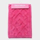 Коврик для ванны Доляна «Нежность», 40×60 см, цвет розовый - фото 9757948