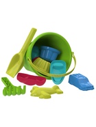 Набор игрушек для песочницы «Непоседа», 11 предметов: ведро, лопатка, грабельки, 8 формочек - Фото 2