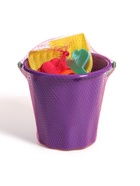 Набор игрушек для песочницы «Непоседа», 11 предметов: ведро, лопатка, грабельки, 8 формочек - Фото 14