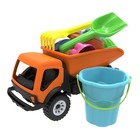 Набор игрушек для песочницы с самосвалом «Дюна», 12 предметов, МИКС - Фото 4