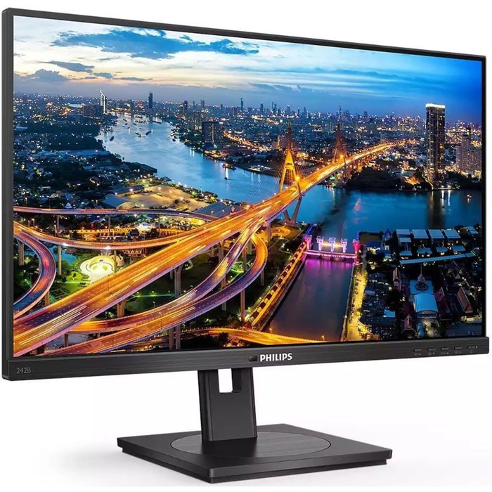 Монитор Philips 23.8" 242B1/00 черный IPS LED 16:9 DVI HDMI M/M матовая HAS Piv 250cd 178гр   103390 - фото 51558619