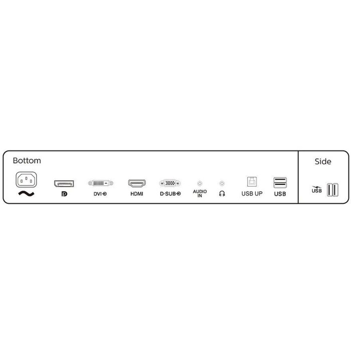 Монитор Philips 23.8" 242B1/00 черный IPS LED 16:9 DVI HDMI M/M матовая HAS Piv 250cd 178гр   103390 - фото 51558622