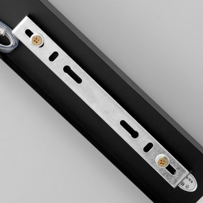 Светильник «Вихрь» LEd=38 Вт 6000К чёрный 100×18-110 см