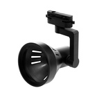 Трековый светильник под лампу E27, 50 Вт, чёрный - Фото 1