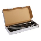 Смеситель для кухни ZEIN Z3780, однорычажный, вытяжной излив, аэратор 2 режима, графит - Фото 14