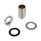 Смеситель для раковины ZEIN Z3804, дизайнерский, однорычажный, картридж 35 мм, черный - Фото 9