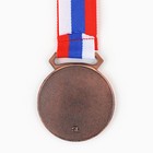 Медаль тематическая 195 «Борьба», бронза, d = 5 см - Фото 2