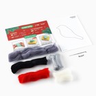 Валяние из шерсти на новый год. Брошь своими руками «Снегирь», новогодний набор для творчества - Фото 5