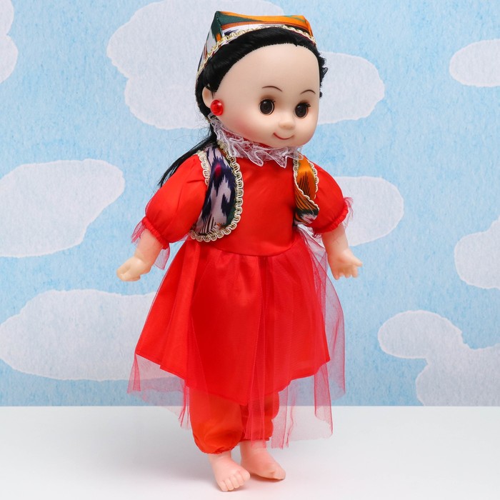 Кукла в узбекском наряде 40см, микс - фото 1906724531
