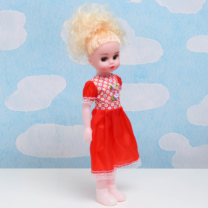 Кукла в платье 40см, микс - фото 1906724562