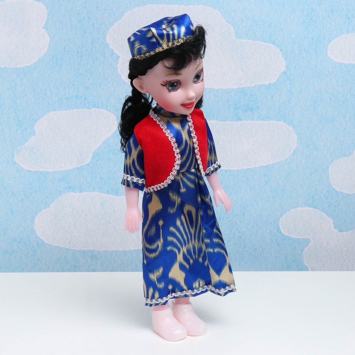 Кукла в национальном узбекском наряде 43см, микс - фото 1906724573