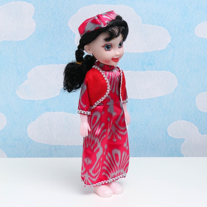 Кукла в национальном узбекском наряде 43см, микс - фото 1906724574