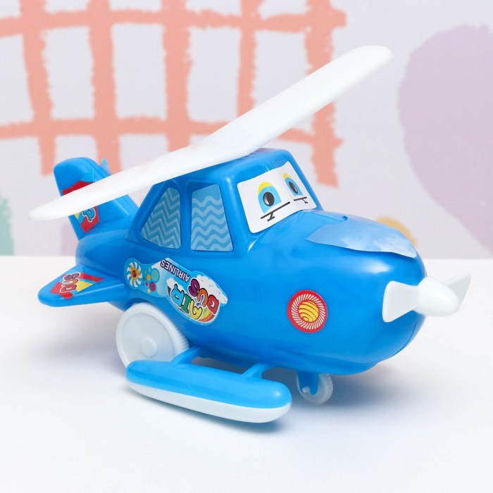 

Игрушка детская "Вертолет", пластик, 16 х 9 х 7 см, микс