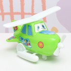 Игрушка детская "Вертолет", пластик, 16 х 9 х 7 см, микс - фото 4452576