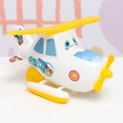 Игрушка детская "Вертолет", пластик, 16 х 9 х 7 см, микс - фото 4452577