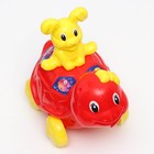 Развивающая игрушка - каталка детская "Черепаха", 18 х 10 х 11 см, микс - фото 4508553