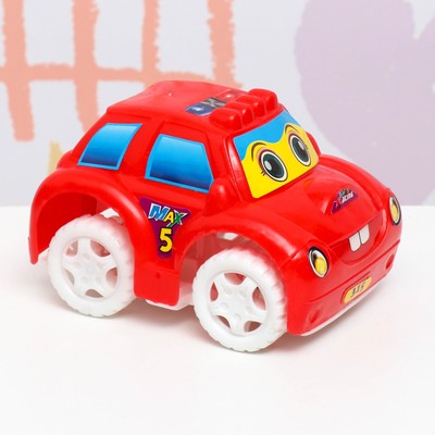 Машинка «Мультяшка», пластмассовая, легковая, 12×9×7 см, МИКС