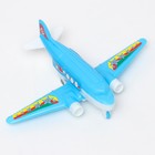 Набор детских игрушек "Самолет", 11 х 15 х 4 см, 2 шт, микс - фото 9798173