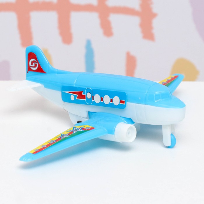 Набор детских игрушек "Самолет", 11 х 15 х 4 см, 2 шт, микс - фото 1906724810