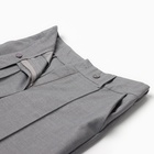 Брюки женские MINAKU: Casual Collection цвет серый, р-р 50 - Фото 7