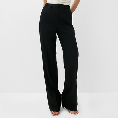 Брюки женские MINAKU: Classic, чёрные, размер 50