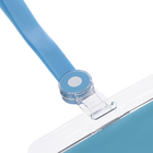 Бейдж горизонтальный 85×54 мм, ErichKrause акриловый корпус, силиконовая лента, микс - Фото 4