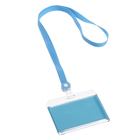 Бейдж горизонтальный 85×54 мм, ErichKrause акриловый корпус, силиконовая лента, микс - Фото 5