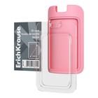 Бейдж вертикальный 54 х 85 мм, ErichKrause силиконовый корпус, микс - Фото 6