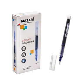 Ручка-роллер Mazari DECENT, синяя, 0.5 мм, картонная упаковка