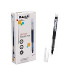 Ручка-роллер Mazari DECENT, черная, 0.5 мм, картонная упаковка - фото 321571554