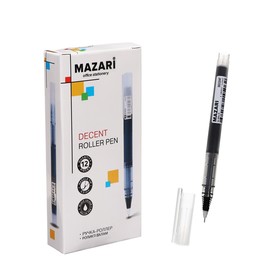 Ручка-роллер Mazari DECENT, черная, 0.5 мм, картонная упаковка