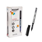 Ручка-роллер Mazari NORDIC, черная, 0.5 мм, картонная упаковка - фото 321571558
