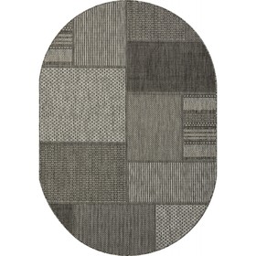 Ковёр овальный Merinos Kair, размер 120x170 см, цвет gray 10523481