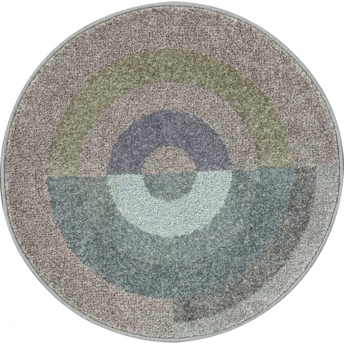 Ковёр круглый Merinos Sofit, размер 67x67 см, цвет multicolor - Фото 1